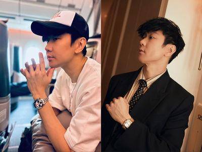 林俊杰劳力士“保罗纽曼面”伴飞　卡地亚百年经典表绝配舞台装