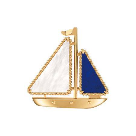 亮・珠宝／海洋主题首饰绝配夏日穿搭　海星、贝壳胸针当发饰卡哇伊 奢侈品牌 图3张