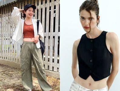 微辣“短版背心”百搭好入手！6款平价推荐　UNIQLO不到200元