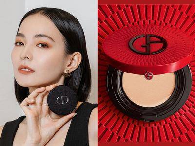 Dior磁吸式气垫好时髦、Giorgio Armani红色麂皮外盒吸睛破表