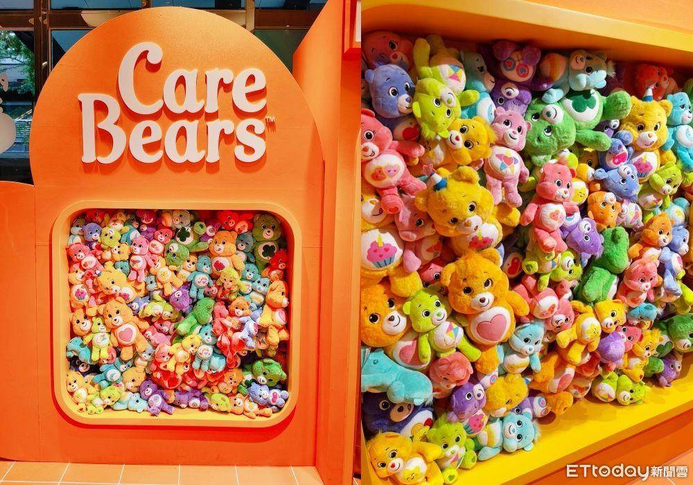 Care Bears快闪店首登台！超萌“彩虹熊墙”被拍爆、Y2K丹宁短上衣必抢 时尚穿搭 图4张