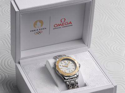 欧米茄巴黎奥运表首发　秒针饰以奥运标志、多色表带轮流换