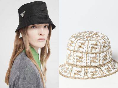 夏季6款“精品渔夫帽”推荐　PRADA三角标、DIOR质感灰老花遮阳必备