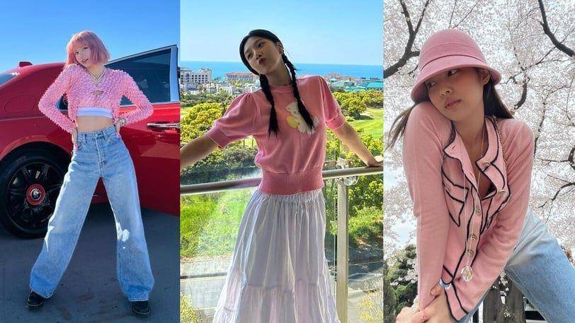 芭比粉难驾驭？玛格罗比、Lisa高段位“粉色穿搭”　5招化身人间芭比 最新资讯 图3张
