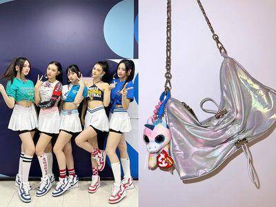 NewJeans全团着用的韩国小众品牌　Y2K风银色手袋、可爱动物吊饰必收