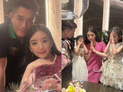 郭富城老婆过生日289万珠宝上身超豪奢！可见被天王捧在手心疼