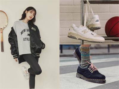 4双话题新鞋!IU同款“NB550”奶茶新色、Dr. Martens麂皮撞色款必收