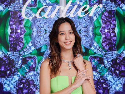 陈庭妮当卡地亚新娘不贪5亿蓝钻珠宝　原因是“我要喝酒呢！”