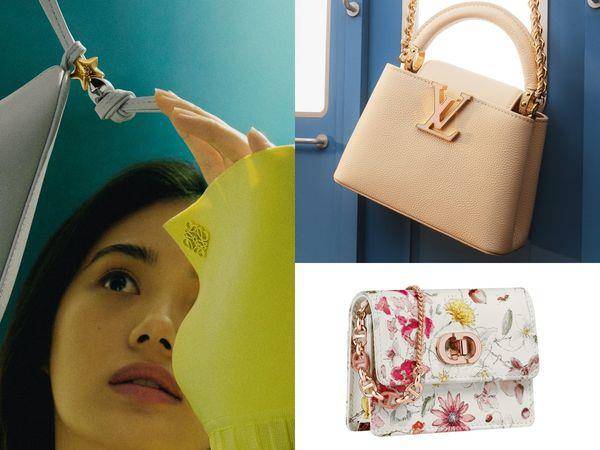 LV“免费贴图”送飞吻快下载！七夕精品集合　DIOR包包开花、LOEWE有折纸星星 时尚穿搭 图1张
