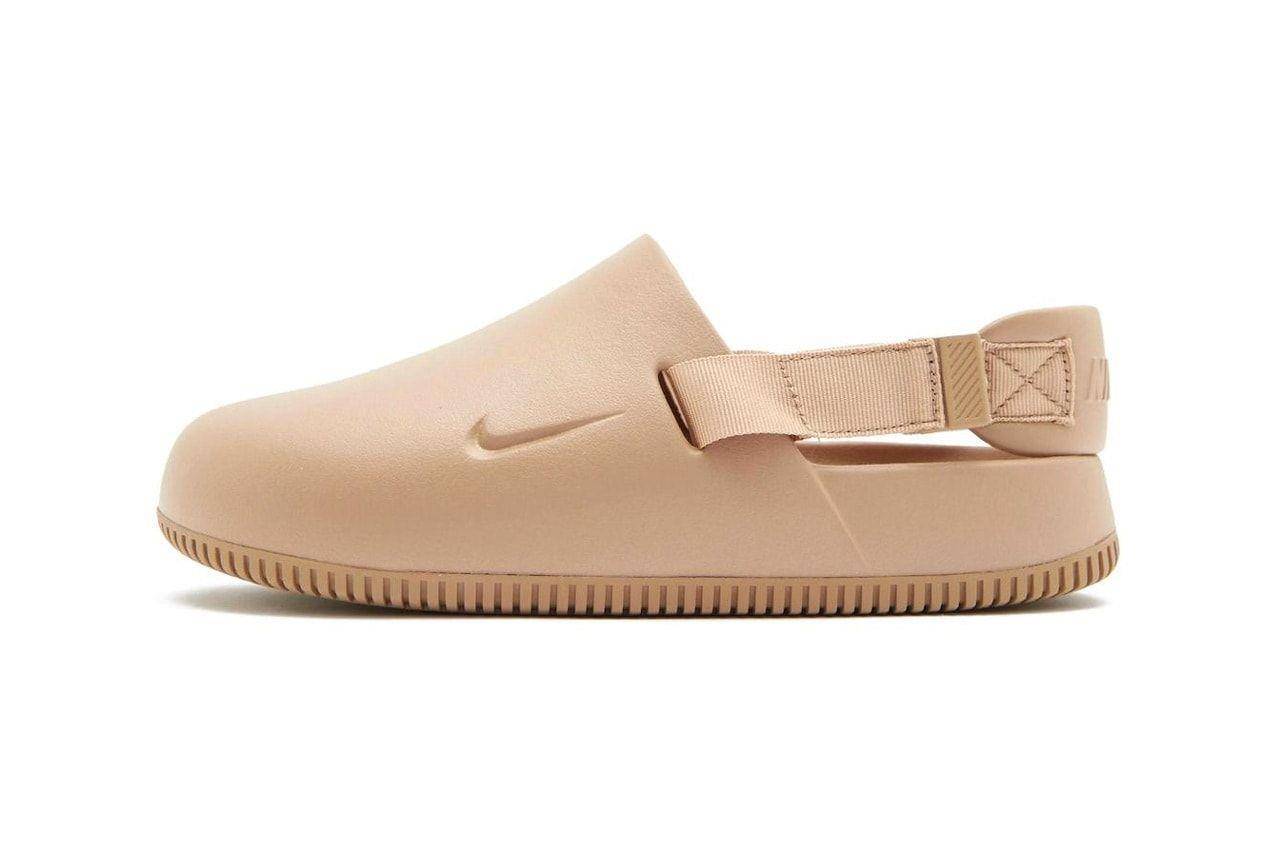 NIKE“奶茶Calm Mule”圆润造型、小巧Swoosh超烧！盘点懒人救星穆勒鞋 最新资讯 图1张