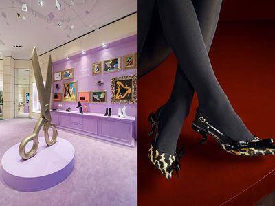 Roger Vivier法国装置艺术来台！“秋冬必收”逗号高跟鞋新进化、中国台湾限定粉登场