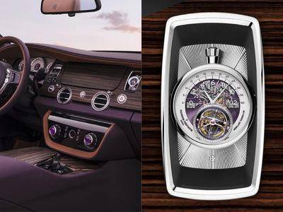 劳斯莱斯7500万起跳订制车嵌入陀飞轮时计　仪表台超贵气