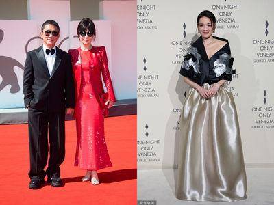 刘嘉玲、梁朝伟威尼斯造型全在晒恩爱　舒淇中式花卉礼服美到惊艳