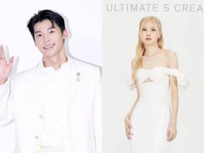 许光汉在首尔当白马王子！Rosé性感大秀直角肩变湖中女神