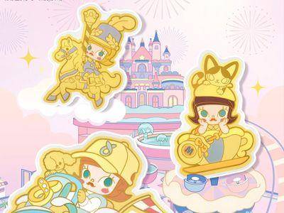 2000元收藏泡泡玛特MOLLY金片！　串饰表情萌翻