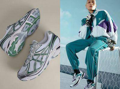 早秋必收帅气的复古跑鞋　亚瑟士幸运草绿、PUMA Velophasis超好搭