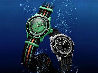 风・Luxury／Swatch联名传奇潜水表再掀热潮　最夯是无辐射标志款