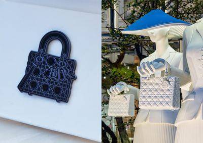 想立马飞首尔！Lady Dior Celebration逛展送限量别针　拿铁奶泡上有DIOR包