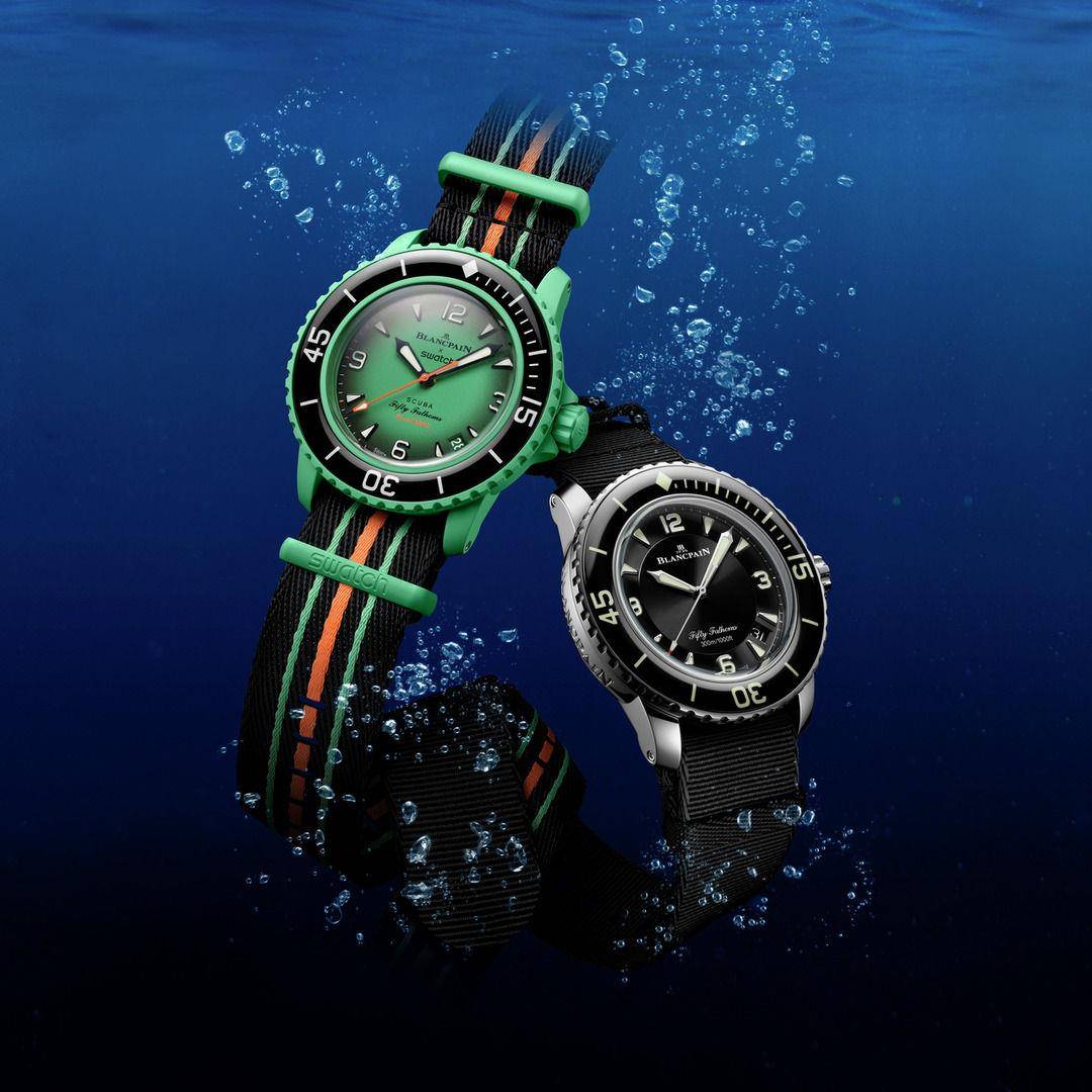 排44小时疯抢Swatch联名潜水表　最夯的竟不是“无辐射”款 奢侈品牌 图1张