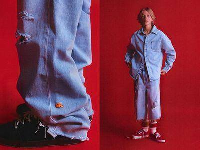 LEVI’S X ERL联名系列时尚迷都在关注　超宽版破坏细节必收