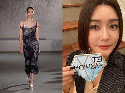 纽约时装周／秦岚帅气助阵Tory Burch！刘雯网状裙压轴、夯包Fleming大改动