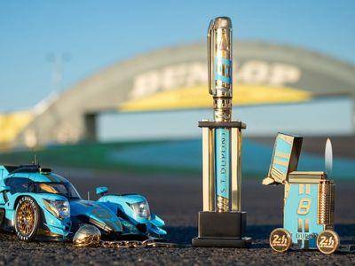 都彭31万打火机、笔具套组附赛车模型帅翻　致敬利曼赛事百周年