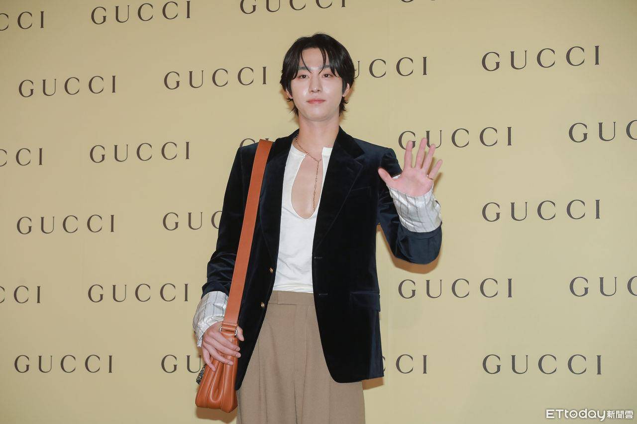 安孝燮开深U现身GUCCI秀中文　张震与蔡依林首合体大玩复古风 名人名流 图2张