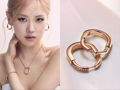 Tiffany粉红珠宝为ROSÉ而生　合约未定继续当带货王