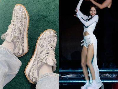 “明星同款球鞋”整理　BV银色运动鞋正大势、Lisa厚底小白鞋必须拥有