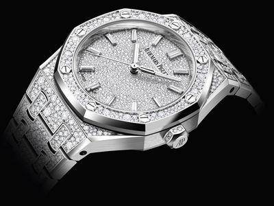 风・Luxury／AP雪花镶嵌钻表闪爆　积家神秘按钮手炼变腕表