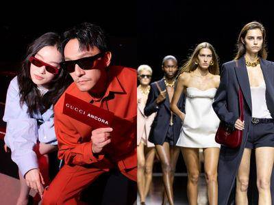米兰时装周／张震、倪妮合体！GUCCI新总监首秀“告别极繁美学”贾姬包大变动
