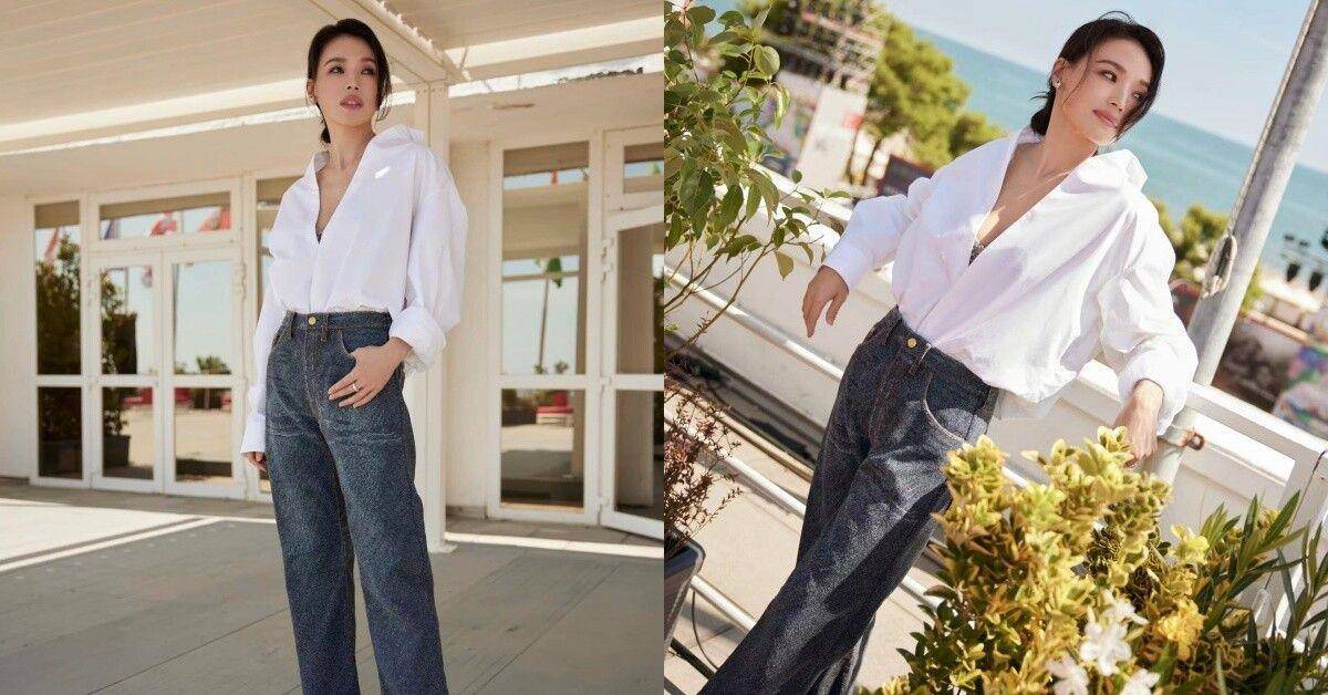 舒淇威尼斯影展白衬衫穿搭美翻！5种小技巧　基本款天天穿也不腻眼 最新资讯 图1张