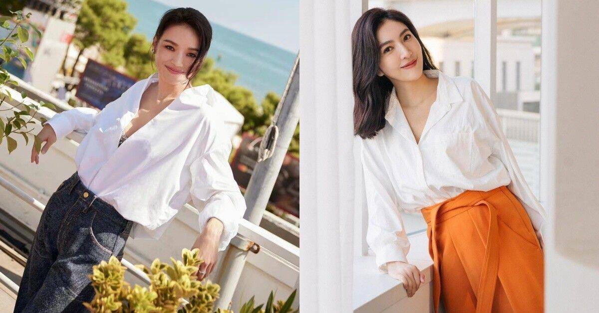 舒淇威尼斯影展白衬衫穿搭美翻！5种小技巧　基本款天天穿也不腻眼 最新资讯 图3张