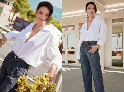 舒淇威尼斯影展白衬衫穿搭美翻！5种小技巧　基本款天天穿也不腻眼