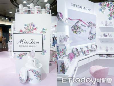 MISS DIOR挑战东区“最美地标”！巴洛克繁花里化妆满足少女梦