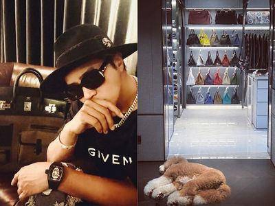 罗志祥破千万“爱马仕墙”曝光　爱犬当守卫婉拒参观