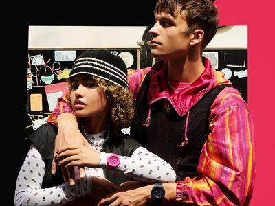 G-SHOCK桃红对表藏深意　高调设计支持乳癌防治