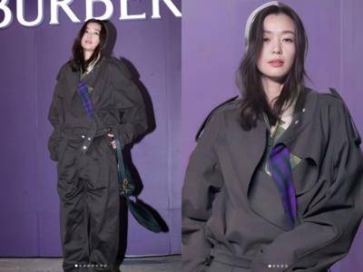 全智贤松垮风衣穿出时髦松弛感　网叹：女神滑铁卢！