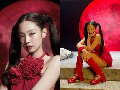 Jennie新曲化身月光仙子！　双马尾、红色芭蕾女伶造型突破性感极限