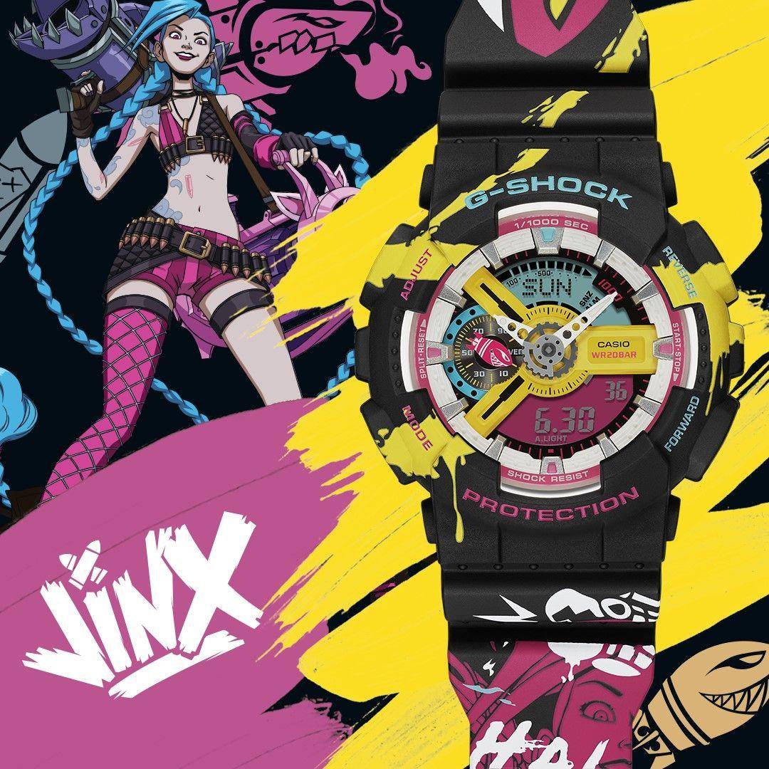 G-SHOCK向《英雄联盟》铁粉招手　魔法技能、恶鲨火箭炮跃上表 最新资讯 图3张