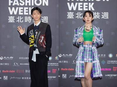 郭书瑶预告金钟战袍会收敛喊话“不要期待”　韦礼安献台北时装周初体验