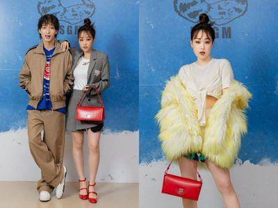 最美星二代Angie穿MSGM秀美腿纤腰！包里物品太离奇被尚融笑：要烤肉？