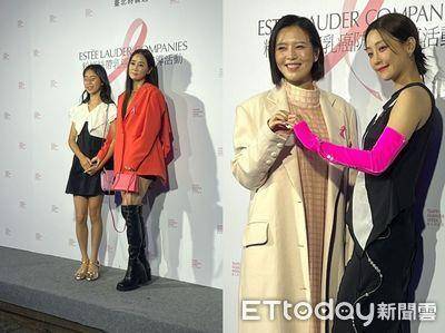 李晶晶带13岁女儿跑趴为“粉红丝带” 刘品言、谢欣颖合体相挺