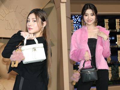 李㼈、王中平高颜值女儿为Max Mara同台　邱以太看上泰迪熊大衣喊妈妈支援