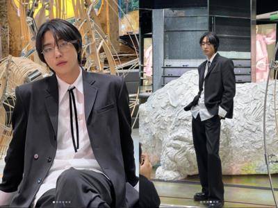 安孝燮变“禁欲系男神”帅炸！戴银框眼镜书卷气立刻上身