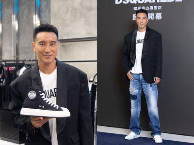 王阳明帅挺DSQUARED2“自曝T恤破百件”　锁定粉色单品是为“她”