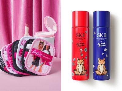 史上最可爱！小狐狸跃上青春露、卸妆巾也变得超Barbie