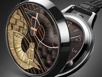 风・Luxury／爱马仕用马鬃编出骏马　罕见工艺创作独一无二怀表