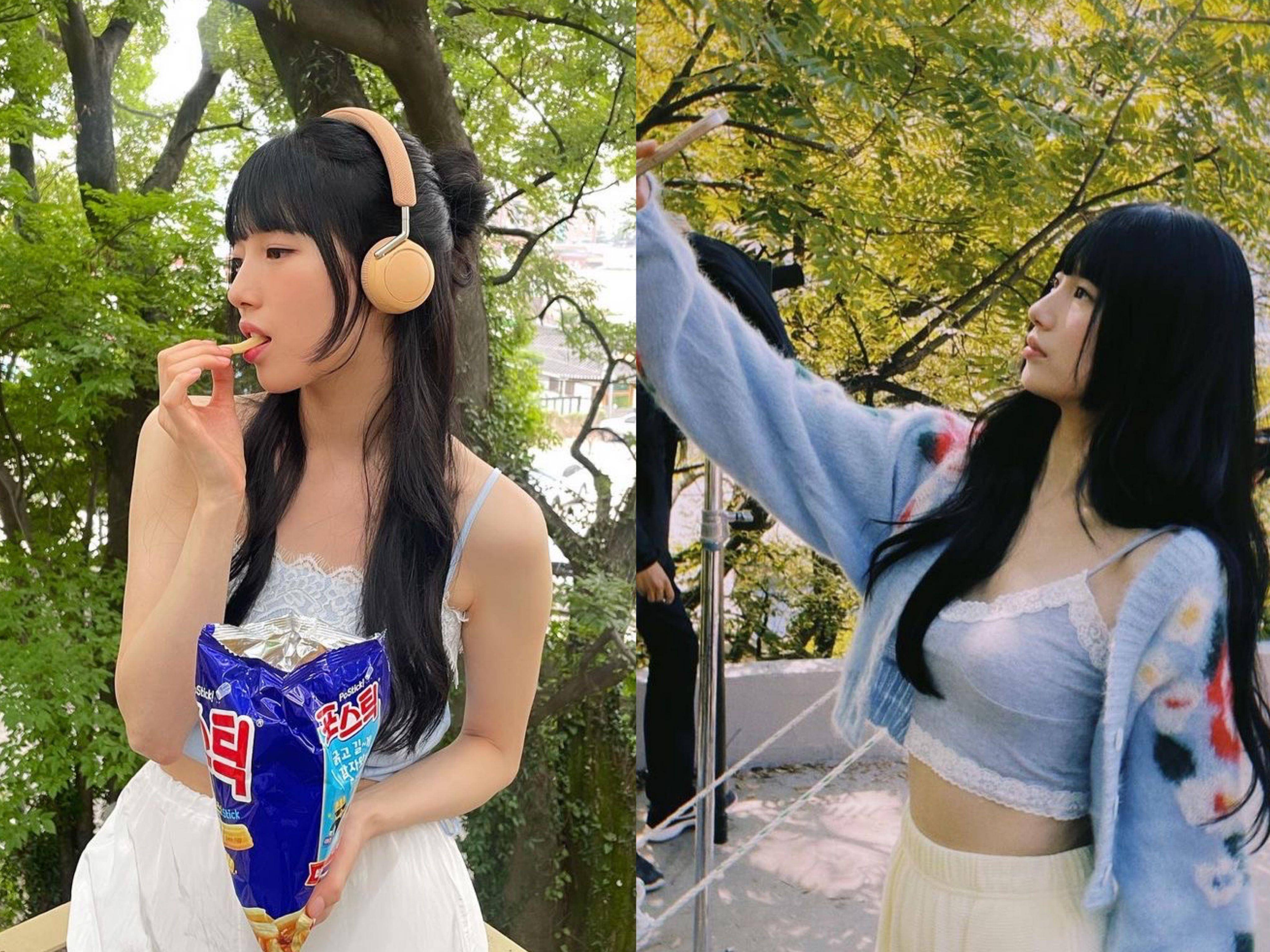 秀智《我的女神室友斗娜》穿搭公式太撩心！同款碎花洋装、爱心发夹抢收 最新资讯 图2张