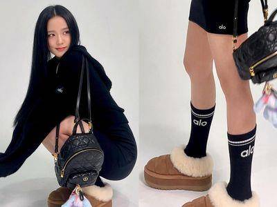 Jisoo休闲装上阵带货UGG爱鞋　3双秋冬爆款懒人鞋先抢收